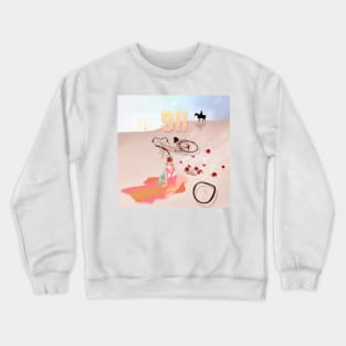 Illusions of the Desert Illustration Crewneck Sweatshirt